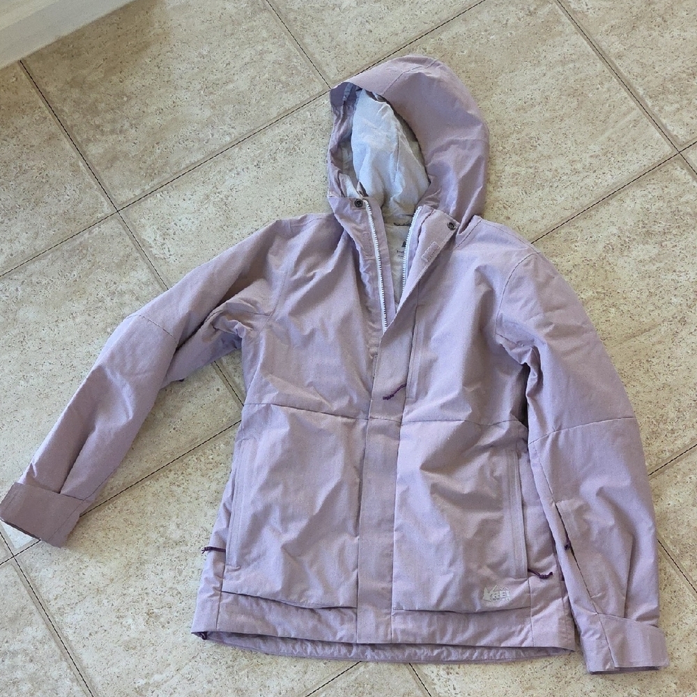 Lavender Hooded Jacket